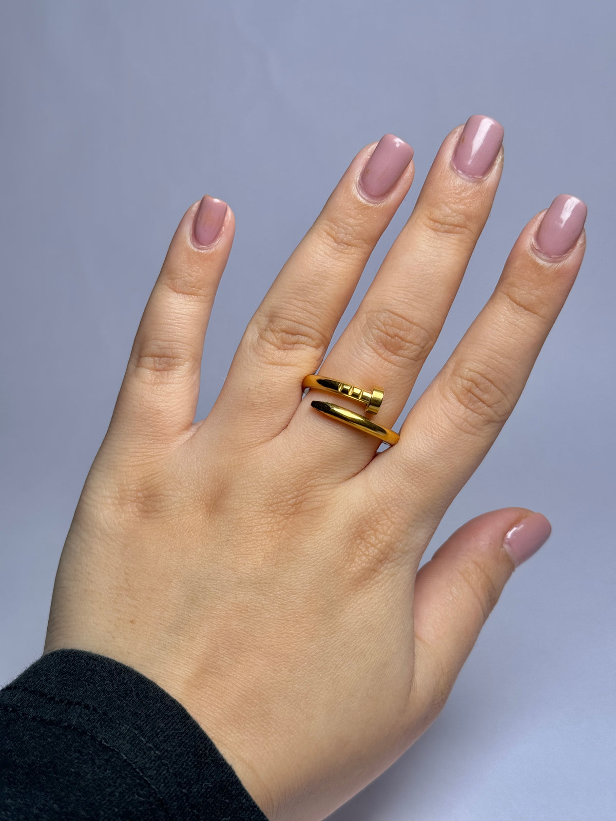 Nailed Cartier Ring