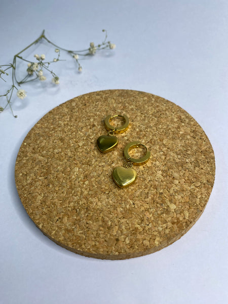 Amour Gold Hoops