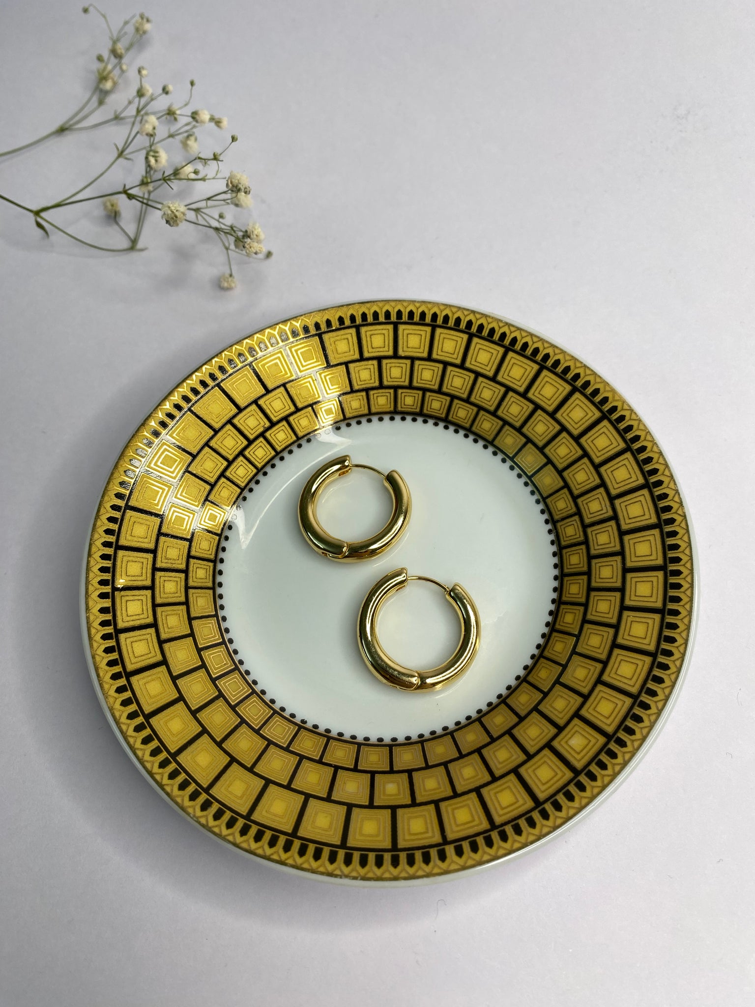Lily Gold Hoops