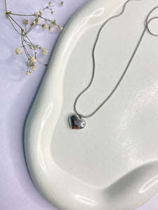 Charlie Silver Heart Neckpiece