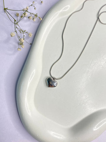 Charlie Silver Heart Neckpiece