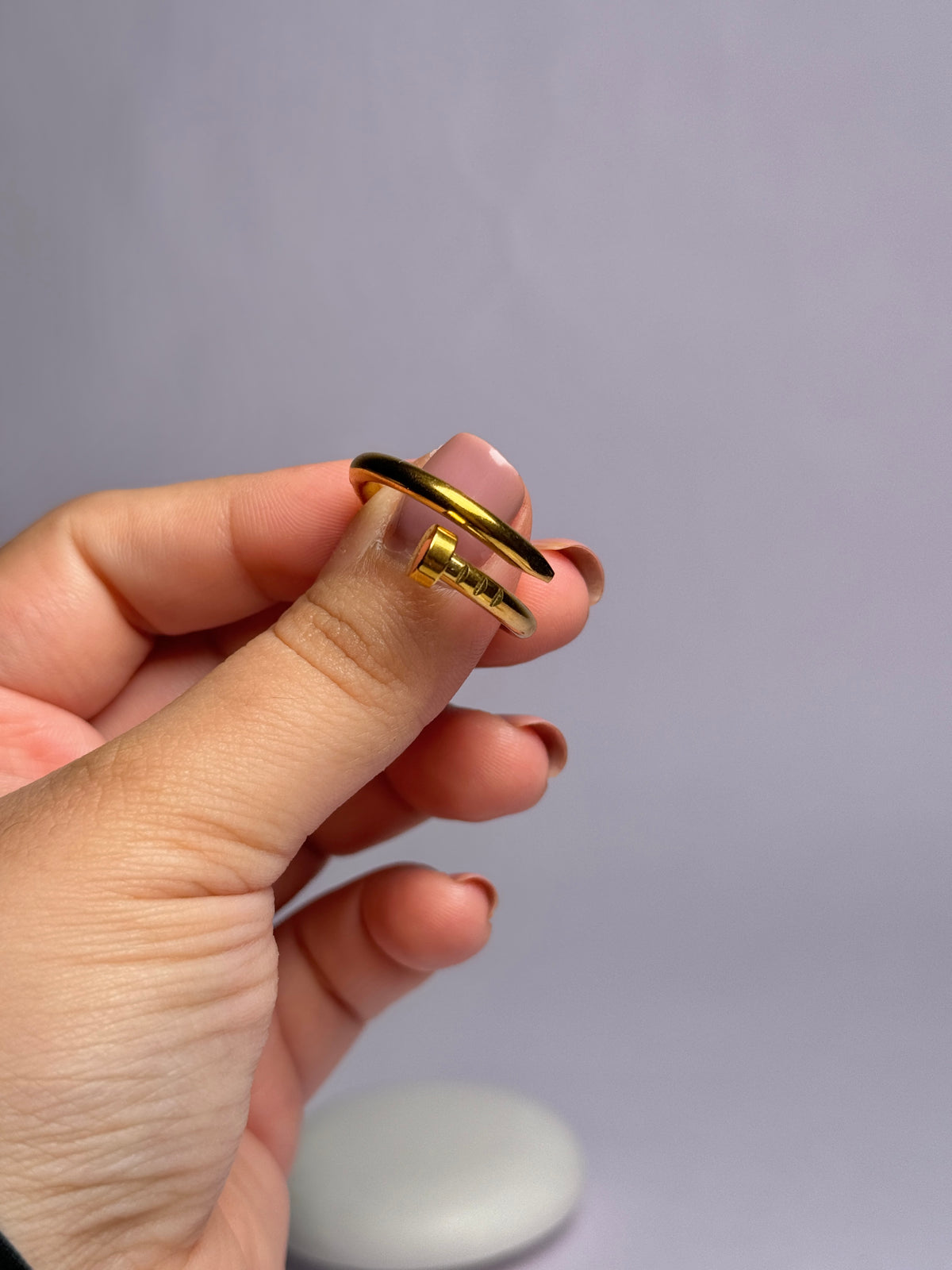Nailed Cartier Ring