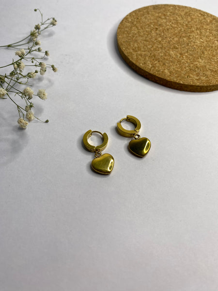 Amour Gold Hoops