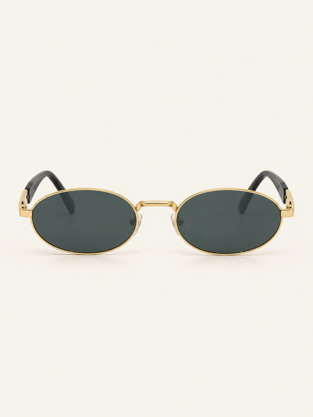 Lenon Sunnies — Black Gold, front view