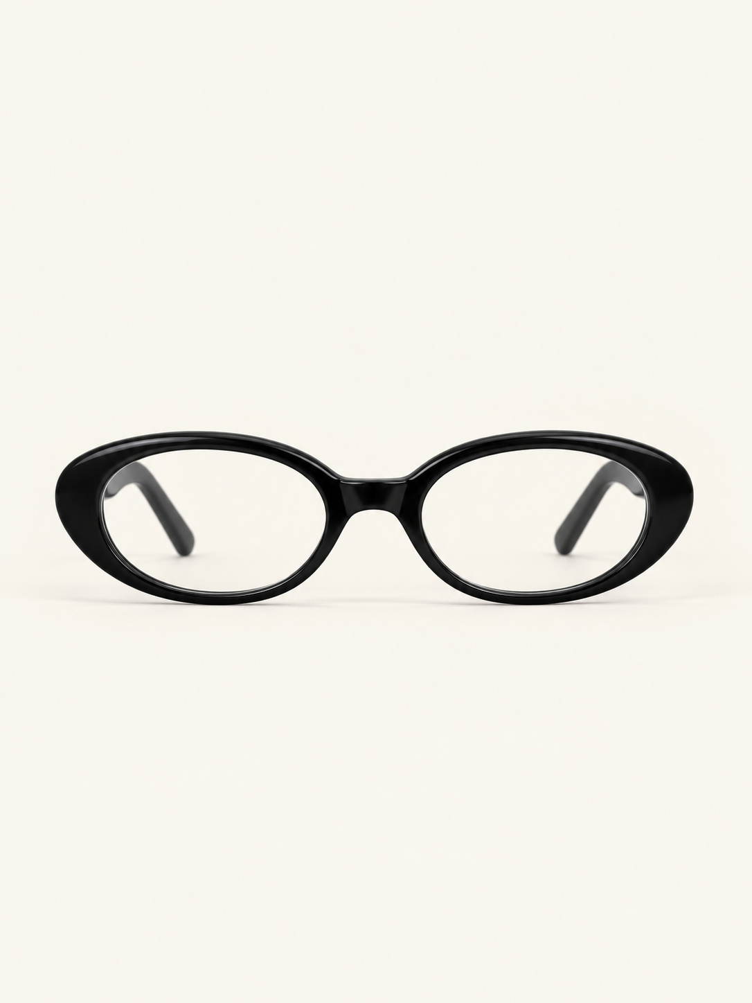 Alice Frames — Black, front view