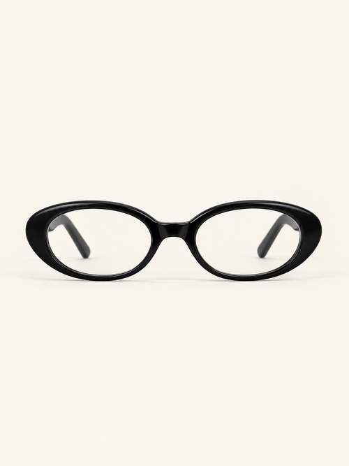Alice Frames — Black, front view