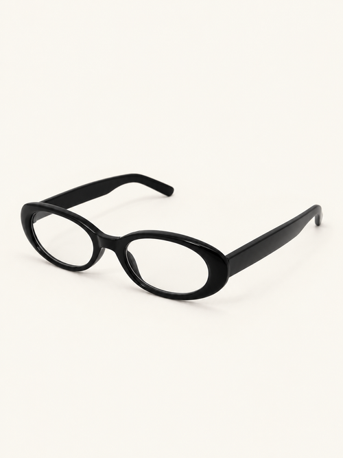 Alice Frames — Black, front angle view