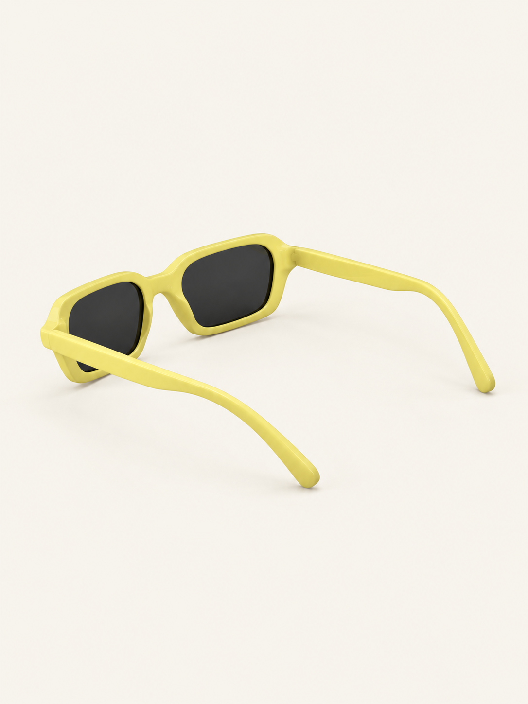 Ava Sunnies — Yellow, rear angle view