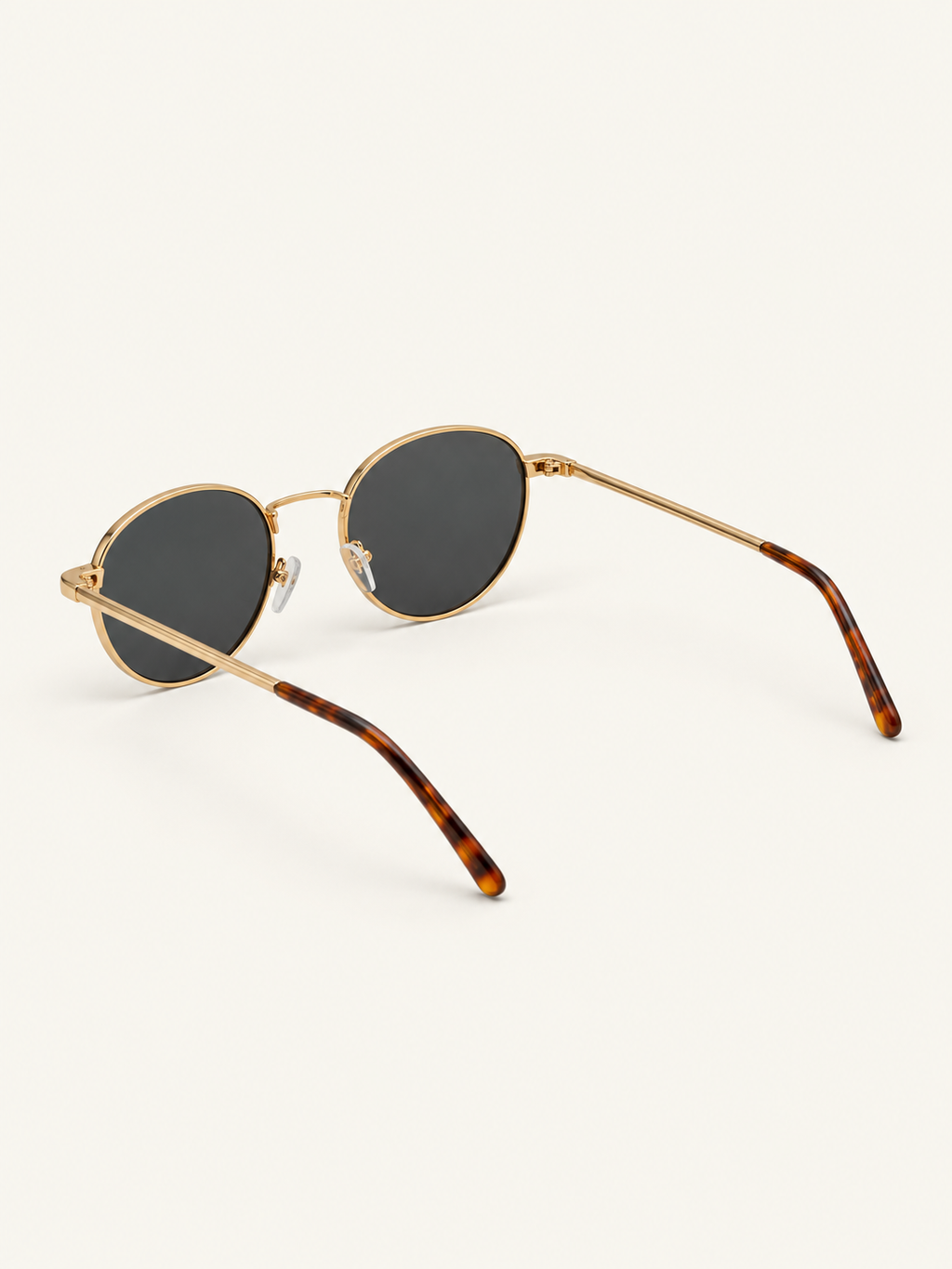 Billy Sunnies — Gold Black, rear angle view