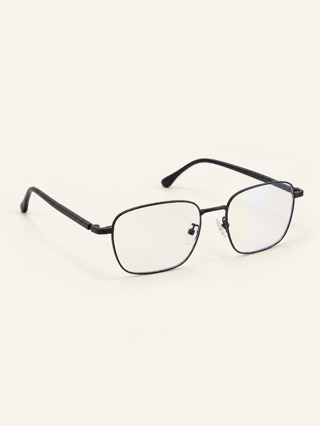 Diane Frames — Black, front angle view
