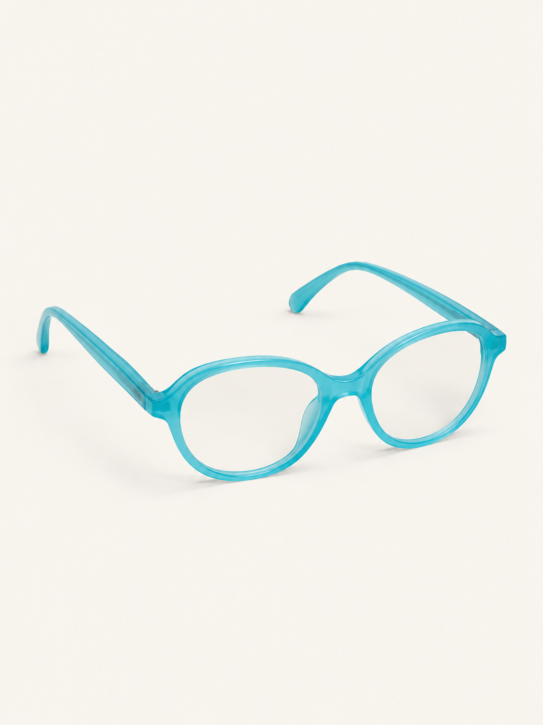 Emily Frames — Blue, front angle view