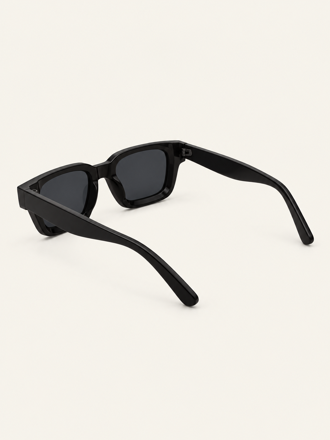 Frank Sunnies — Black, rear angle view