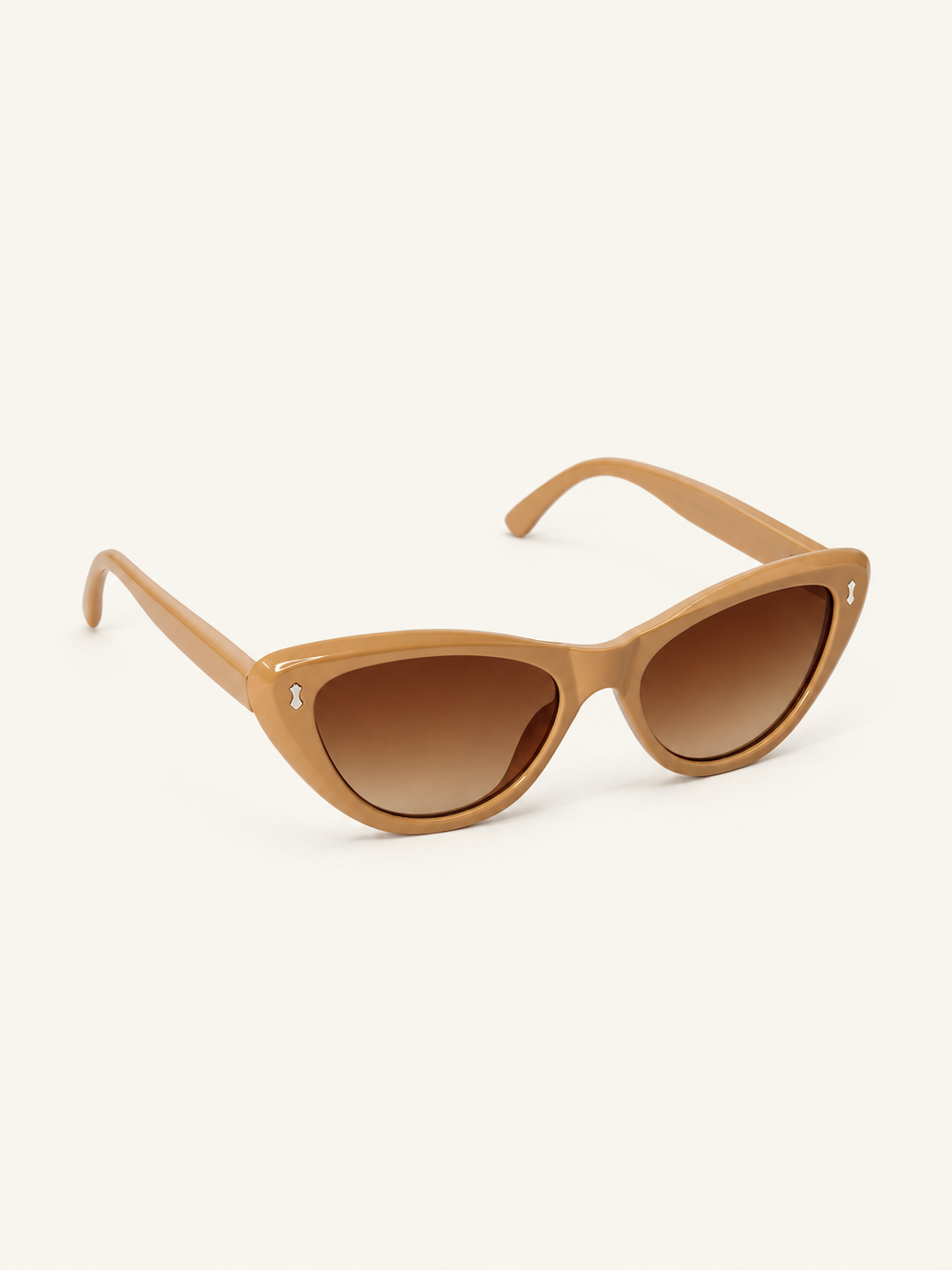 Gigi Sunnies — Nude, front angle view