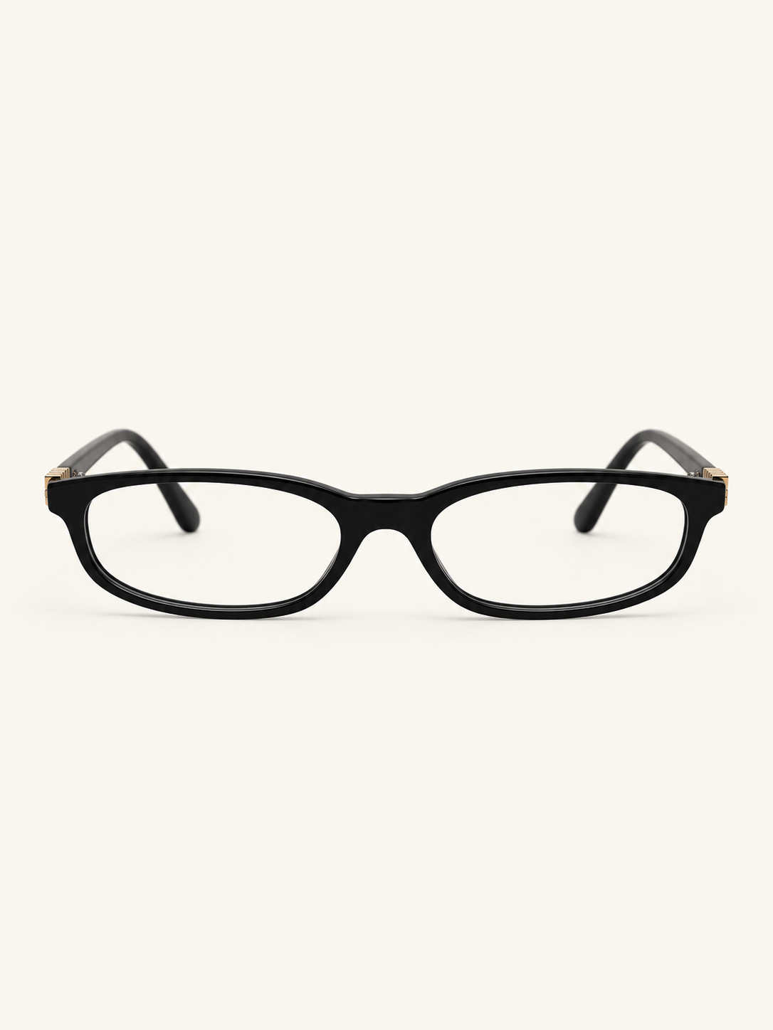 Iris Frames — Black, front view