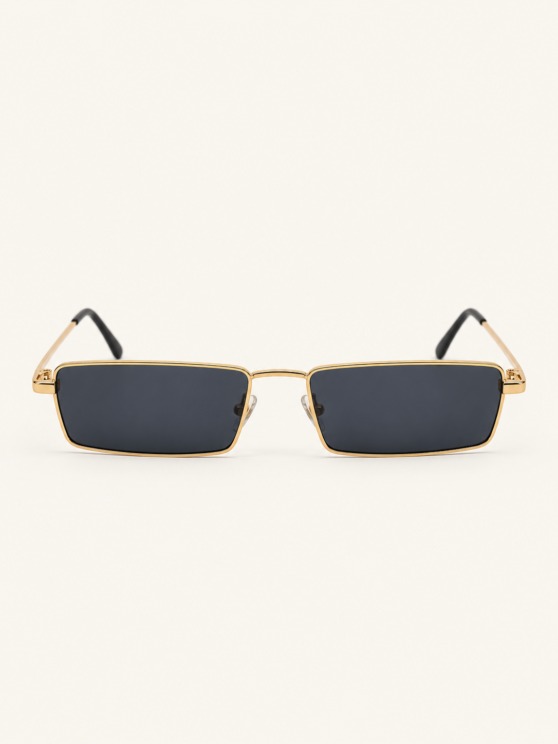 Kenny Sunnies — Gold Black, front view