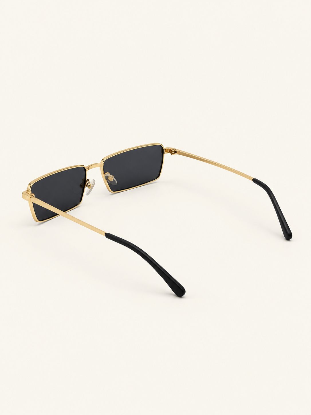 Kenny Sunnies — Gold Black, rear angle view