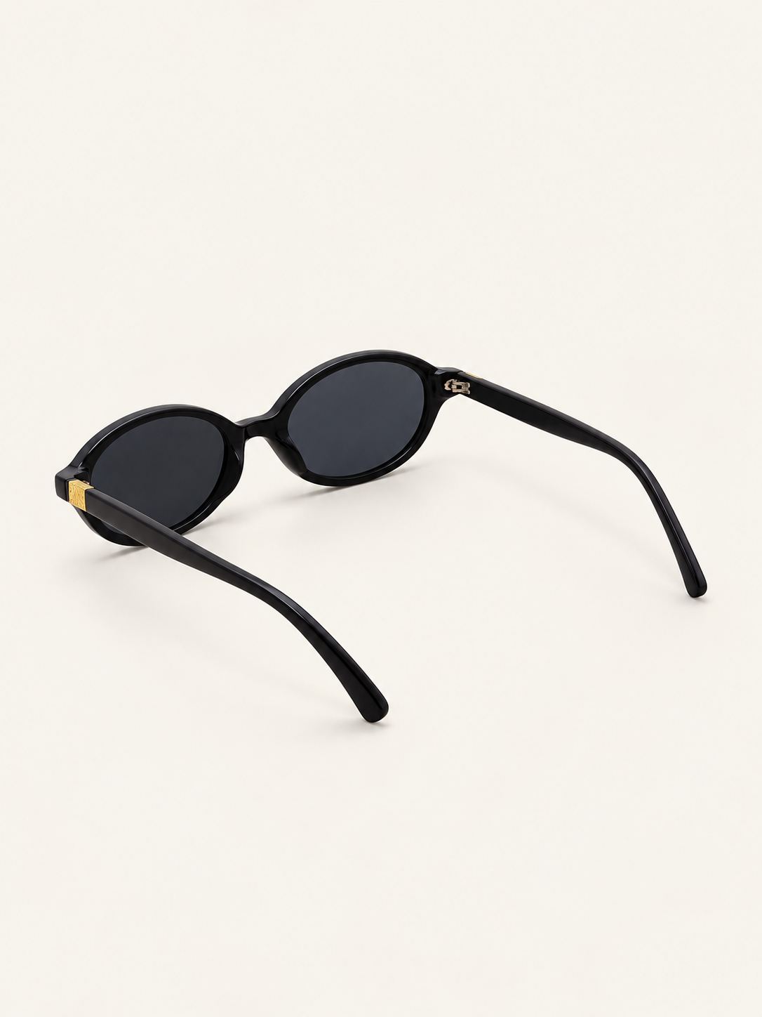 Maya Sunnies — Black, rear angle view