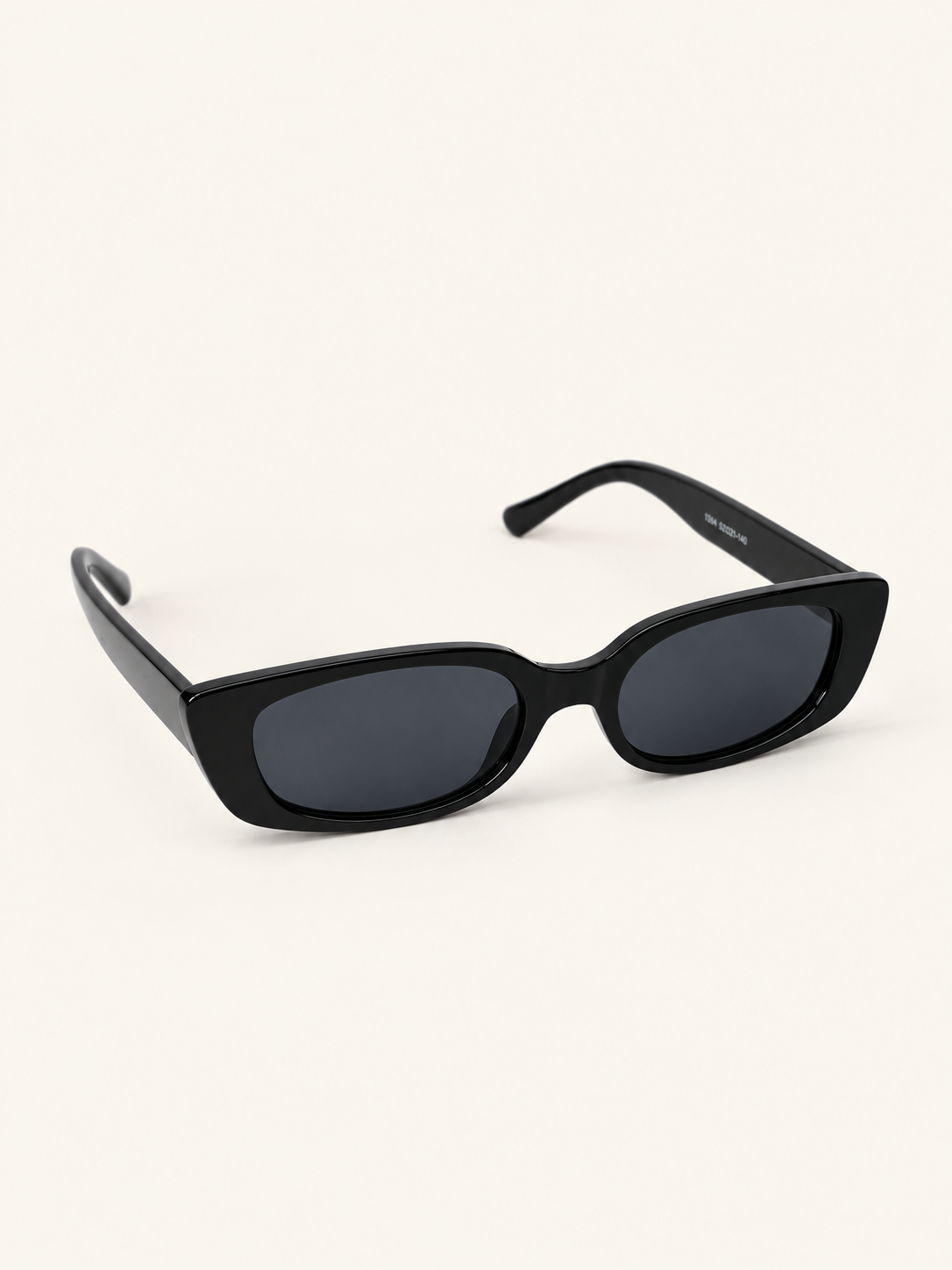 Natalie Sunnies — Black, front angle view