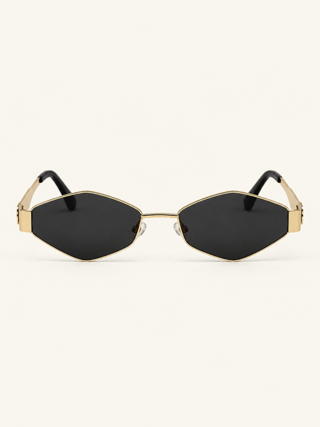 Nobu Sunnies — Black Gold, front view