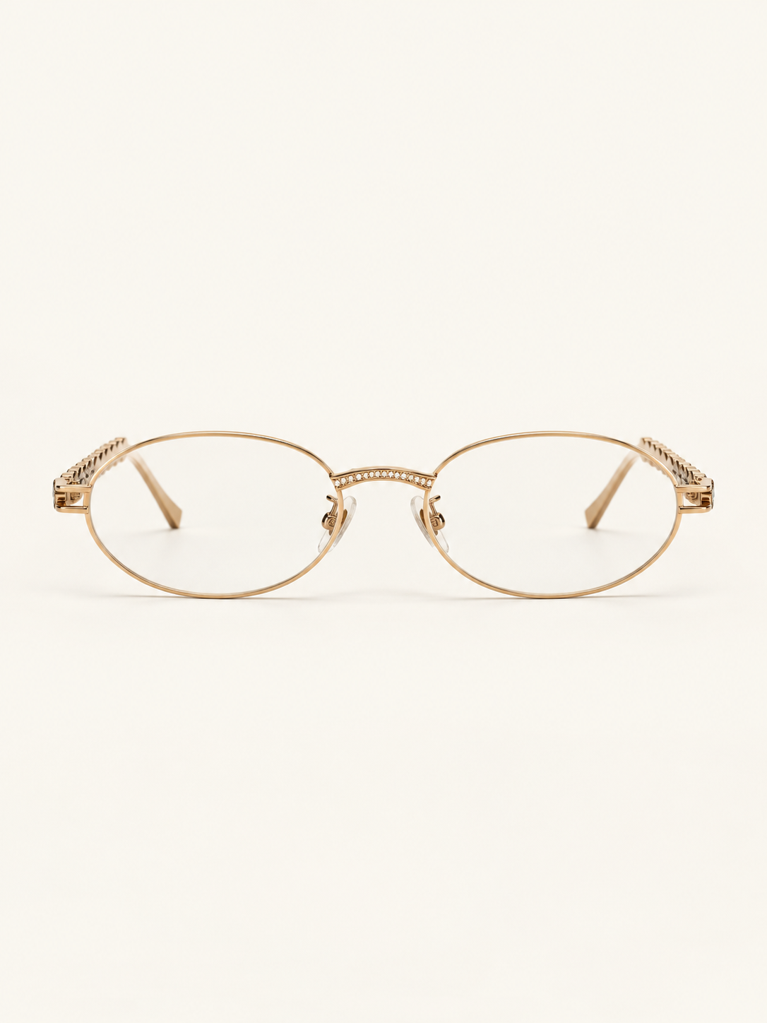 Oliver 2.0 Frames — Gold, front view