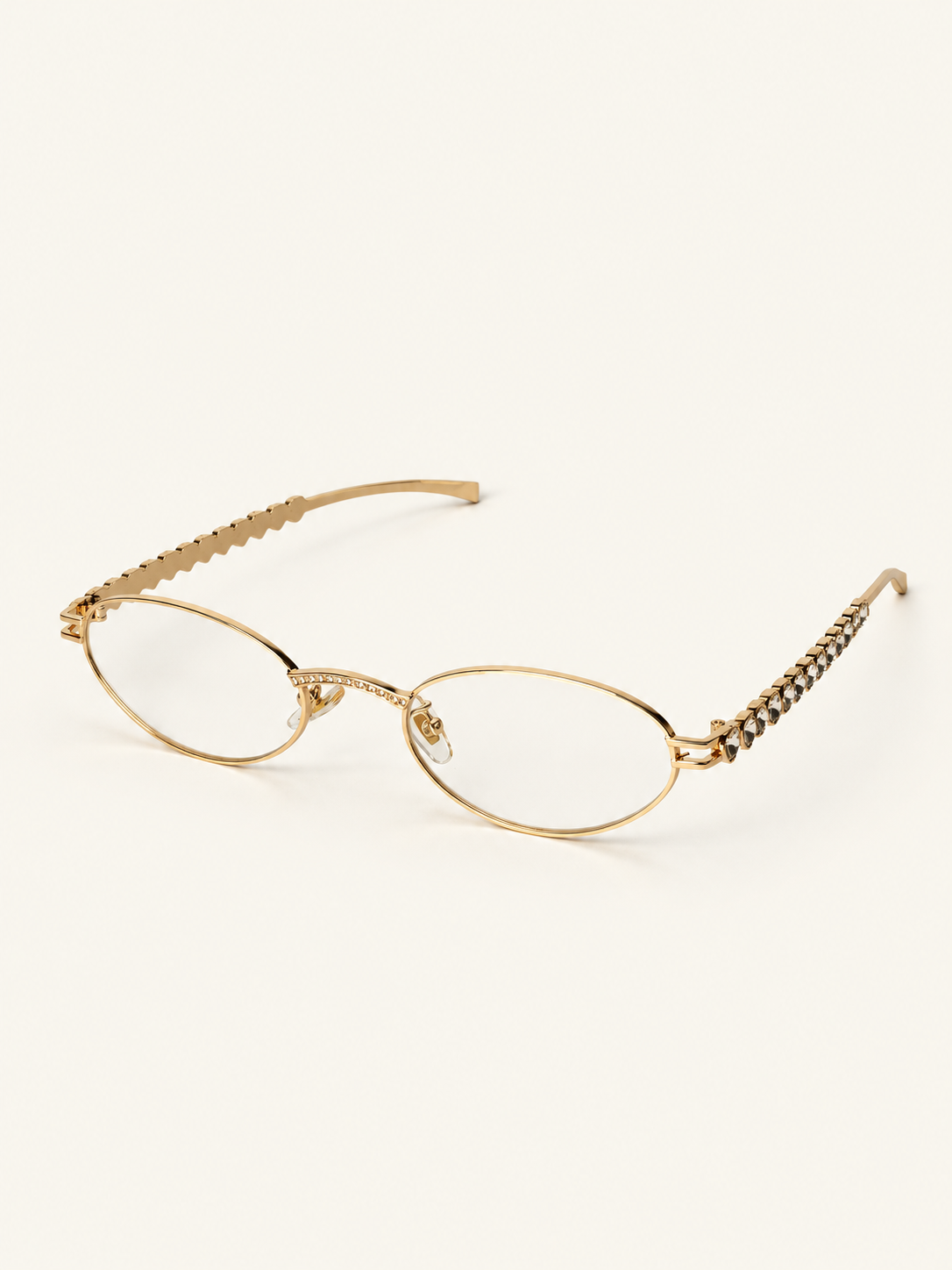 Oliver 2.0 Frames — Gold, front angle view
