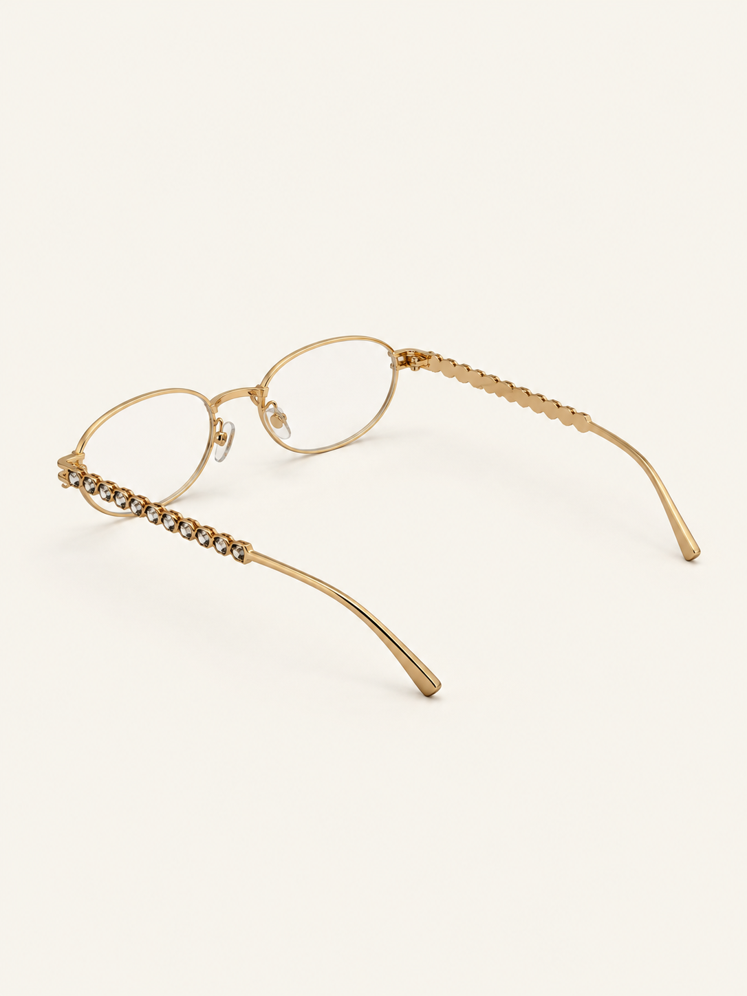 Oliver 2.0 Frames — Gold, rear angle view