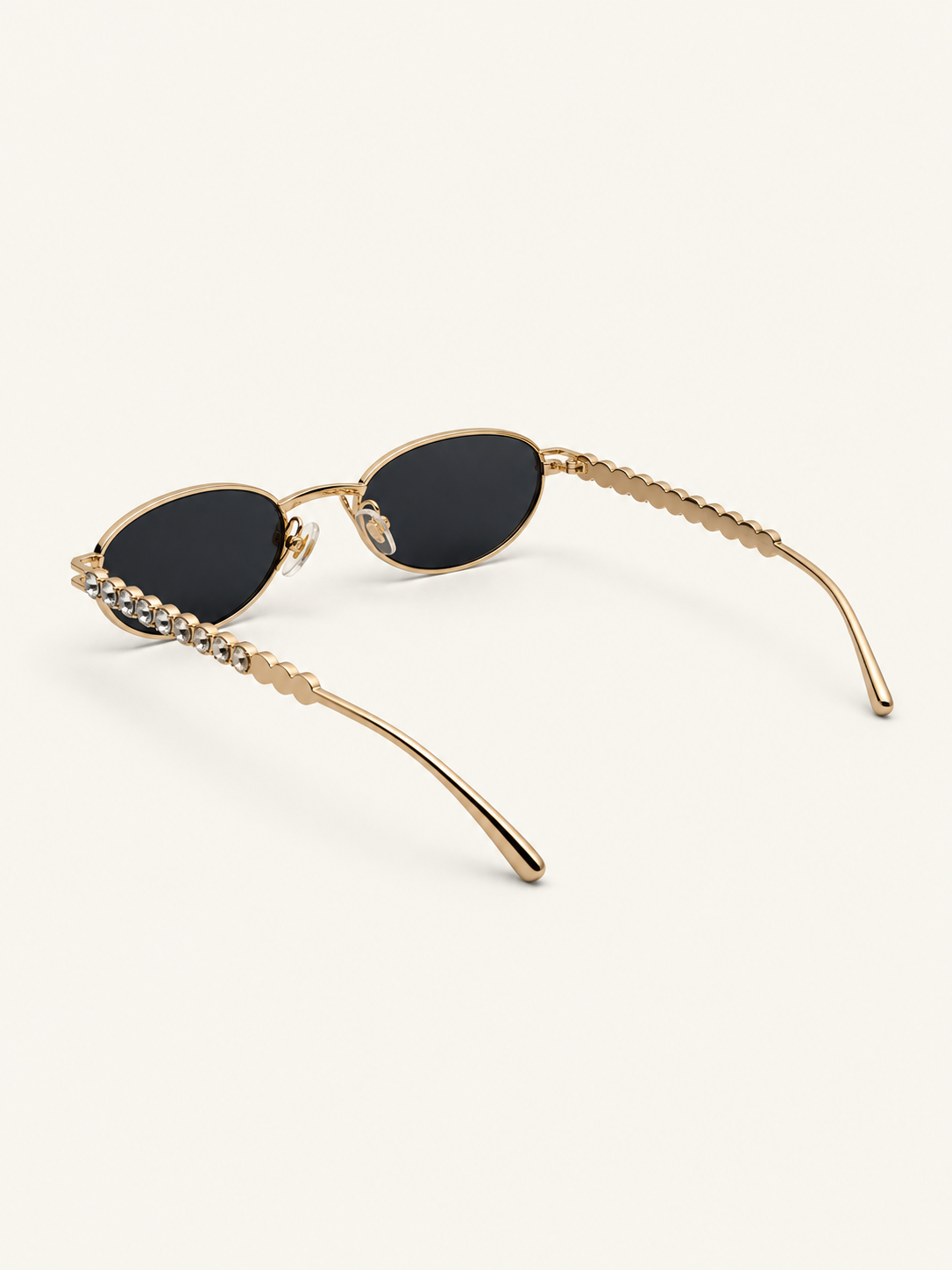 Oliver Sunnies 2.0 — Black Gold, rear angle view