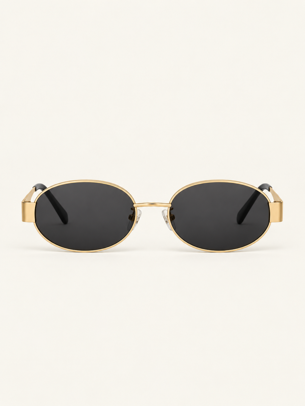 Sierra Sunnies — Black Gold (without logo), front view