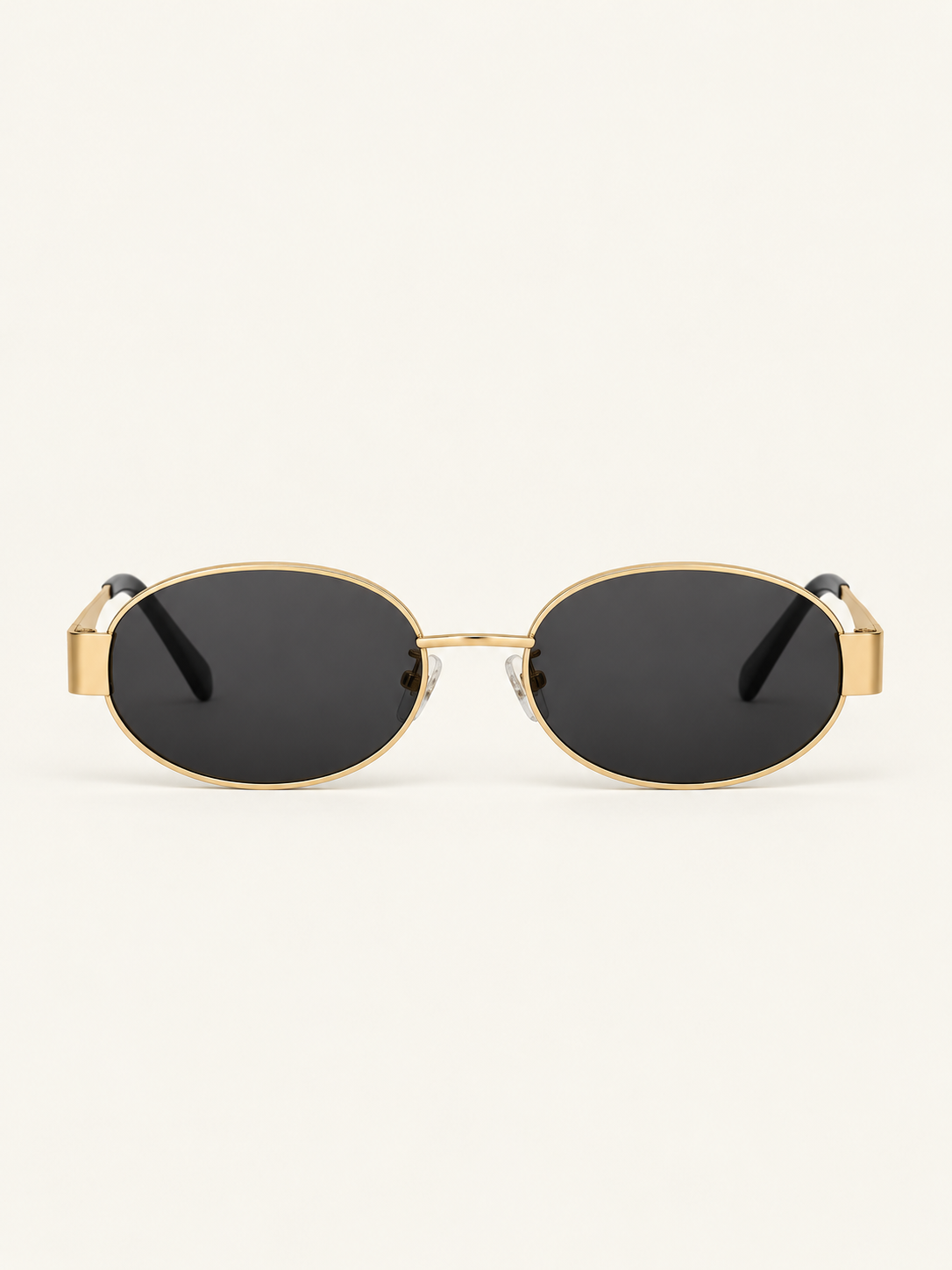 Sierra Sunnies — Black Gold (without logo), front view