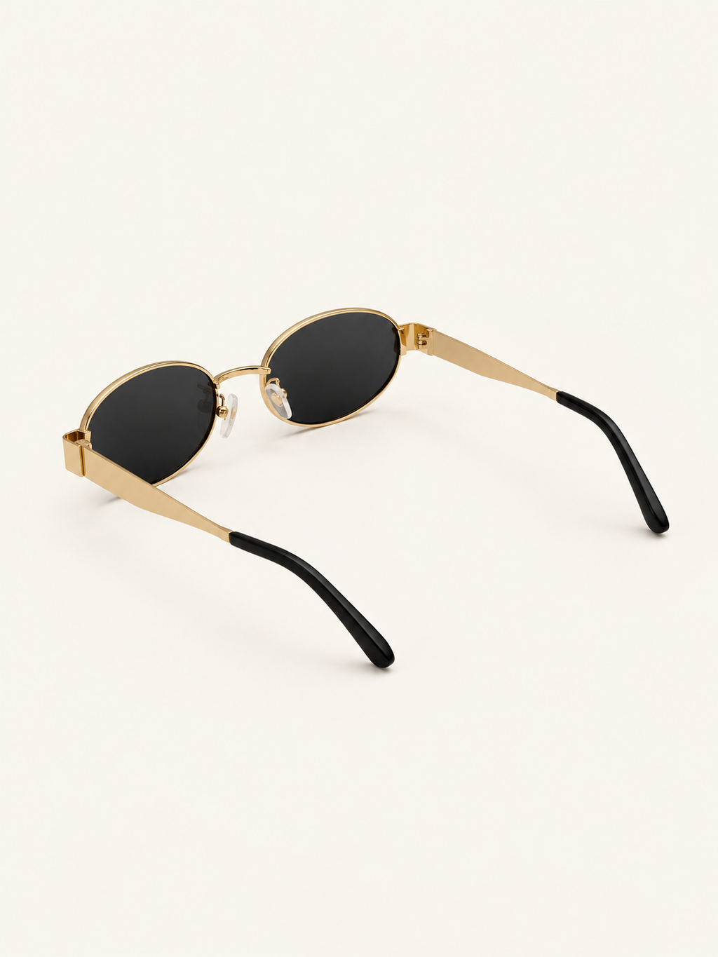 Sierra Sunnies — Black Gold (without logo), rear angle view