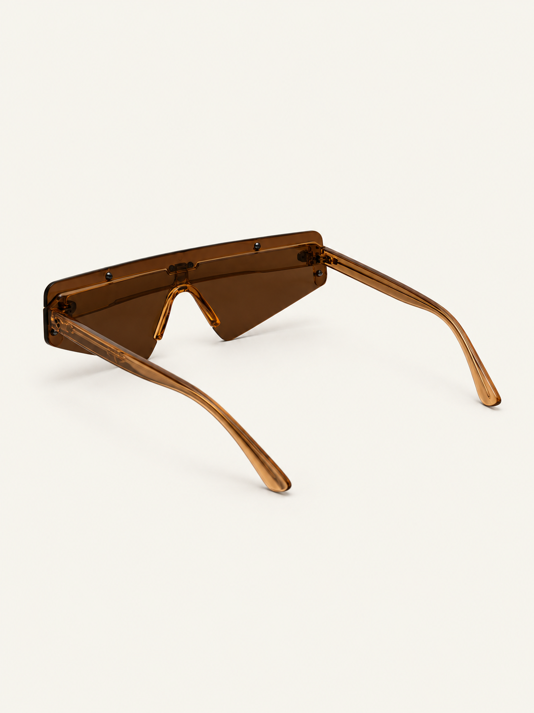 Stellar Sunnies — Light Brown, rear angle view