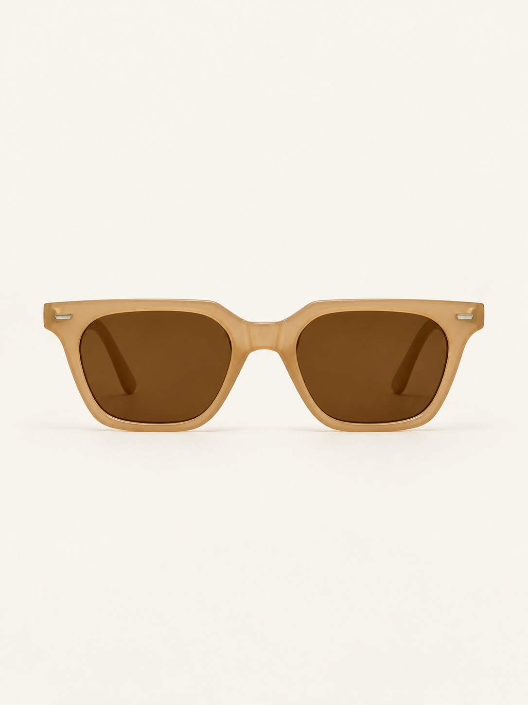 SUZY sunnies — Nude, front view