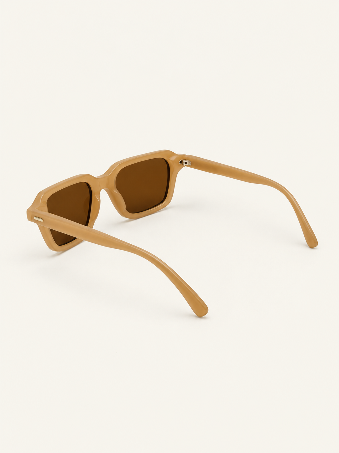 SUZY sunnies — Nude, rear angle view