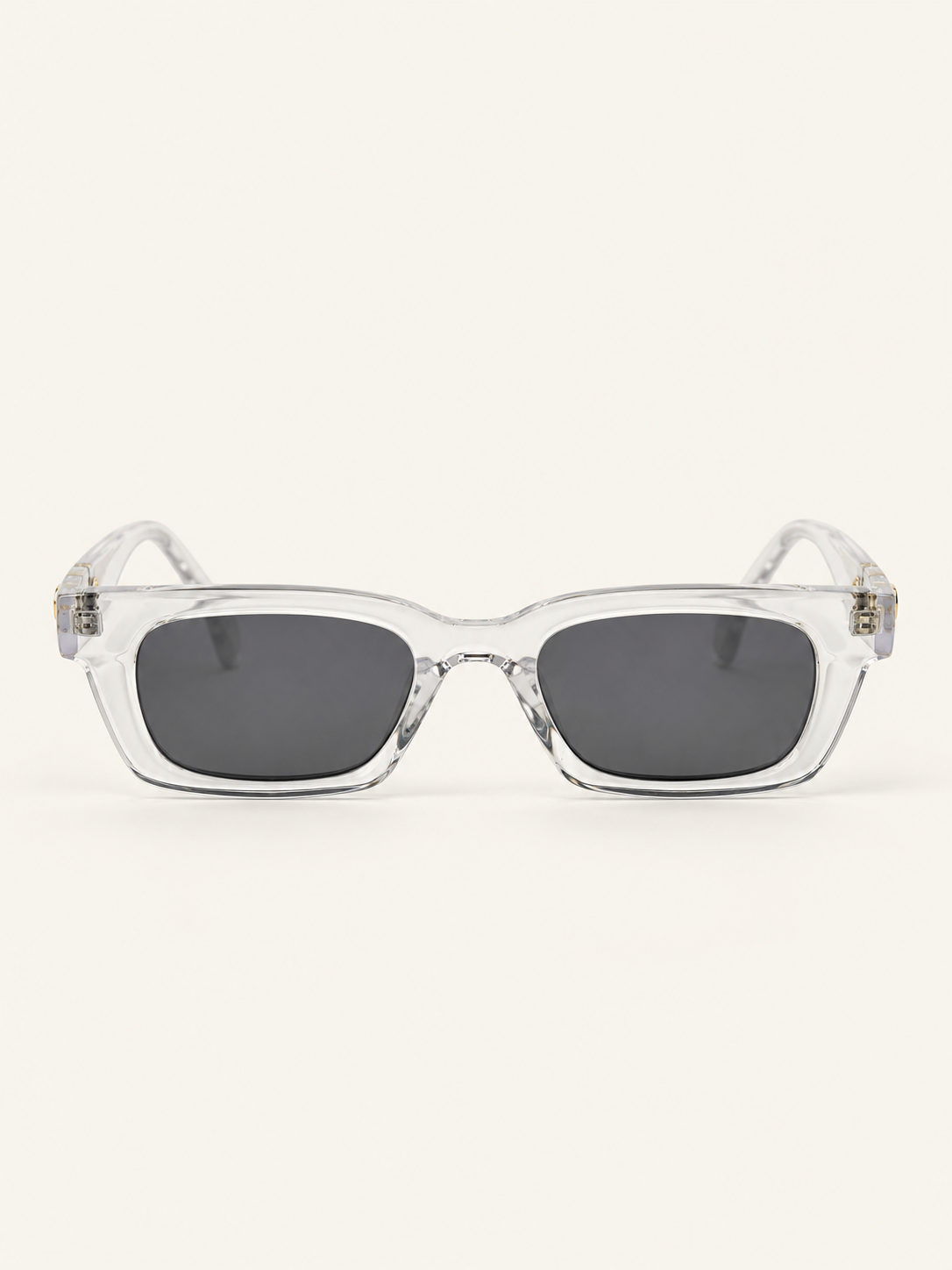 Weeknd Sunnies — White Grey, front view