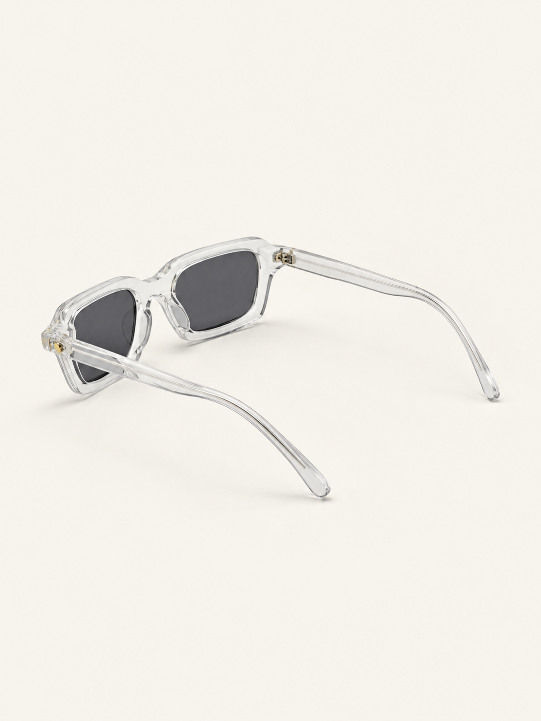 Weeknd Sunnies — White Grey, rear angle view
