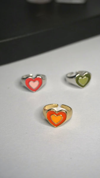 Danny Heart Ring