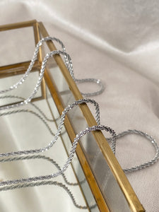 Siara Silver Rope Chain